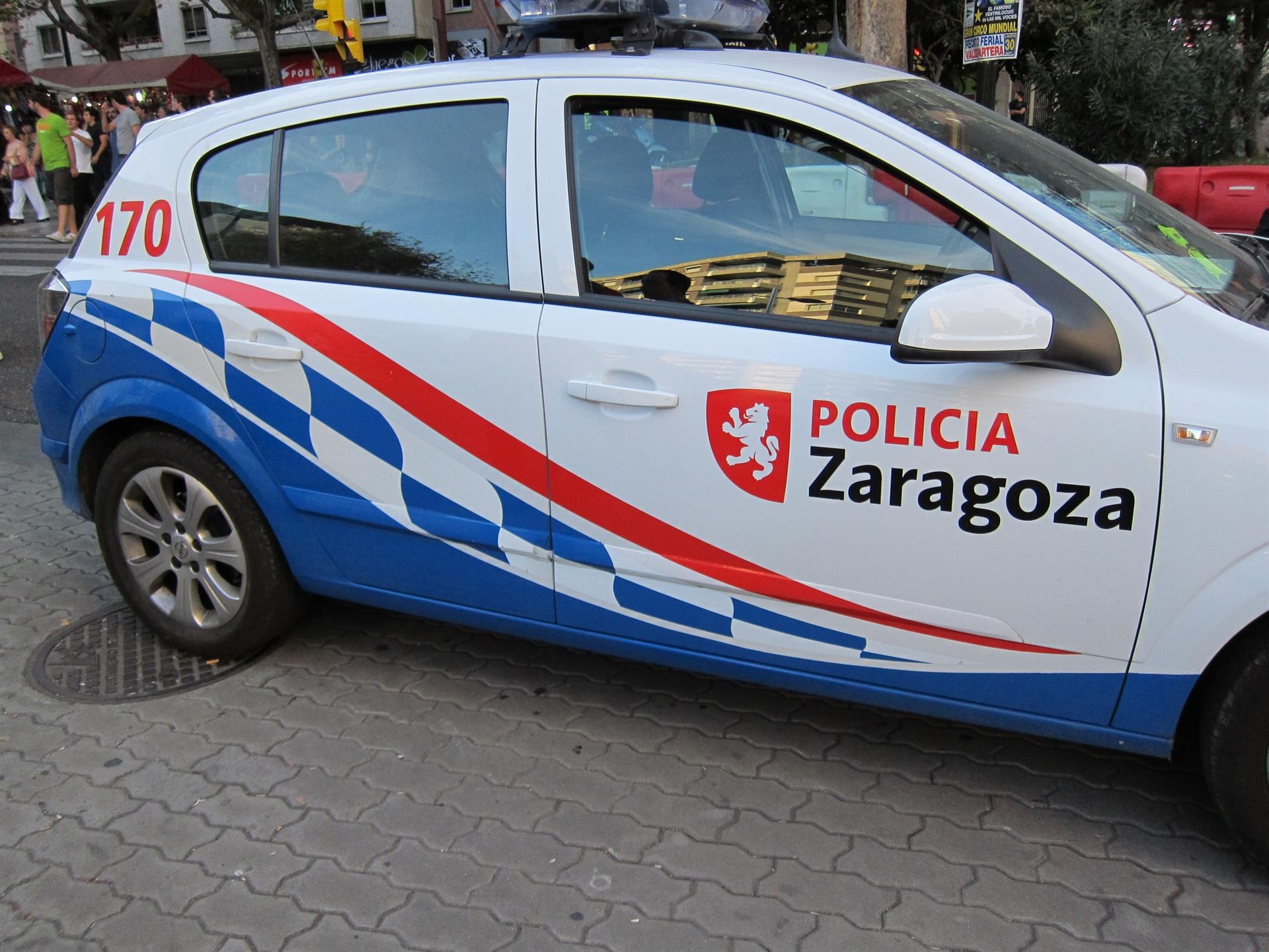 Vehículo De La Policía Local De Zaragoza - EUROPA PRESS - Archivo