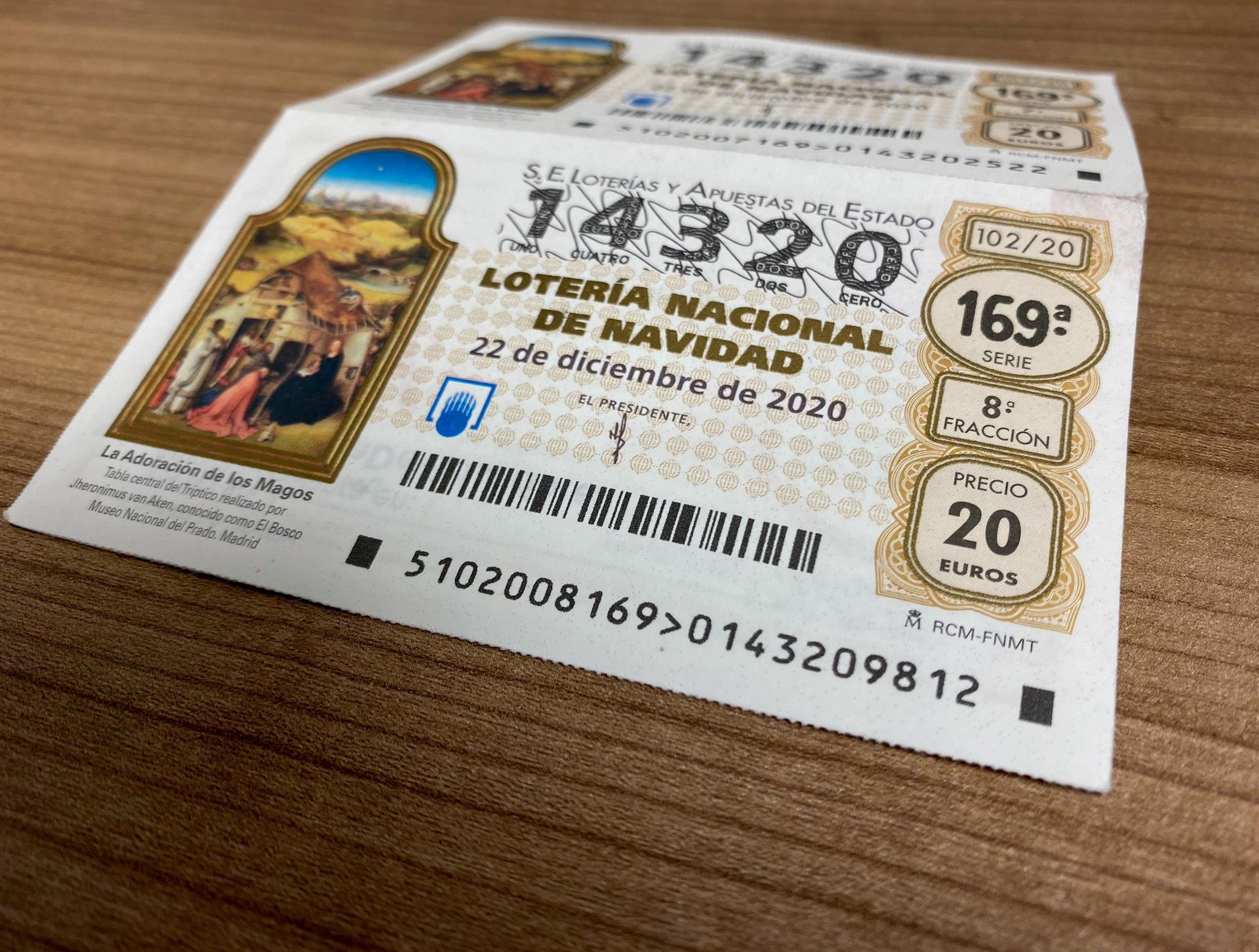 El número fetiche del sorteo de la Lotería de Navidad de 2020, el 14.320 ADMINISTRACIÓN DE LOTERÍA EL ROSARIO DE ZARAGOZA