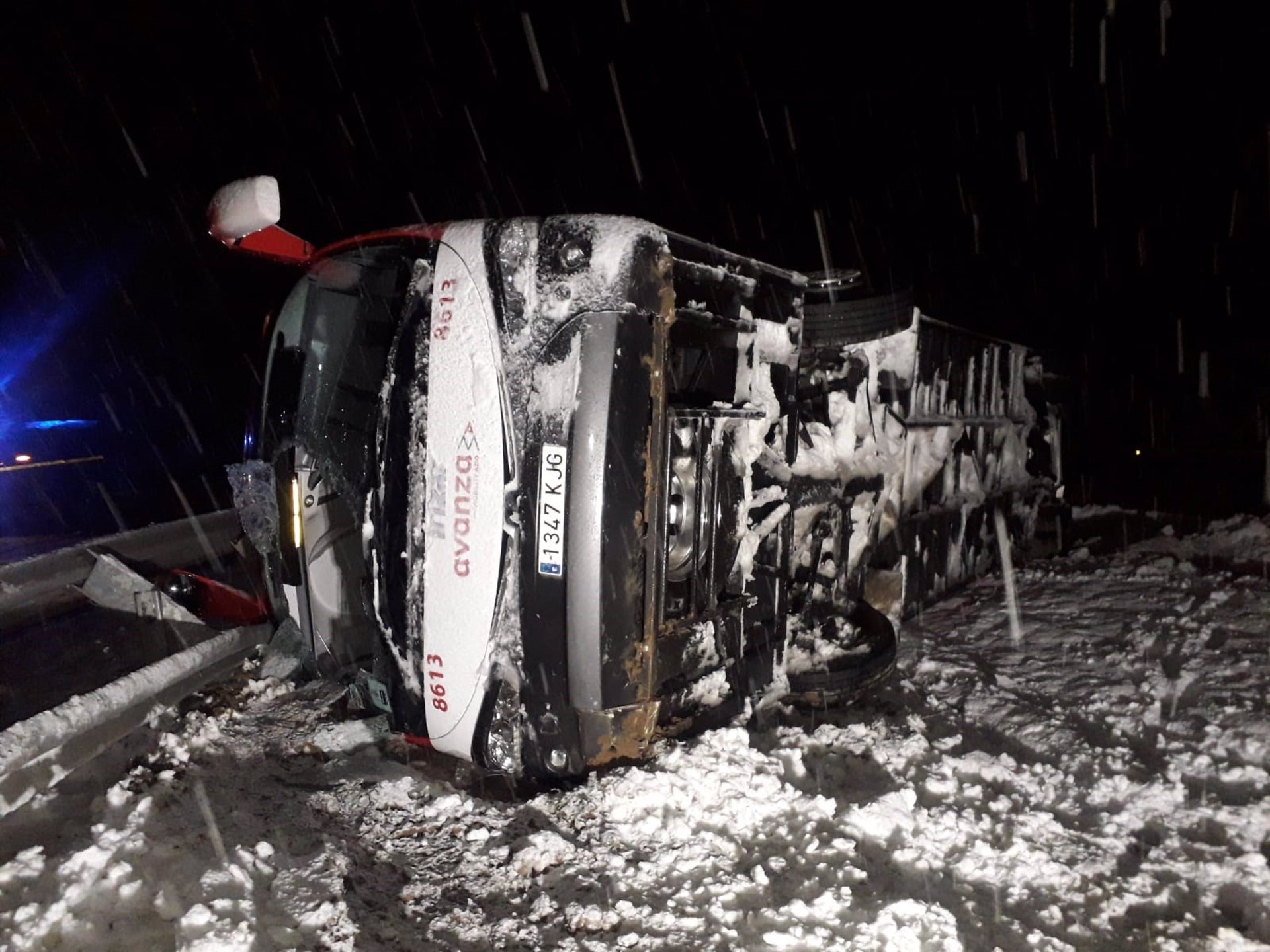 El accidente ha ocurrido sobre las 22.30 horas