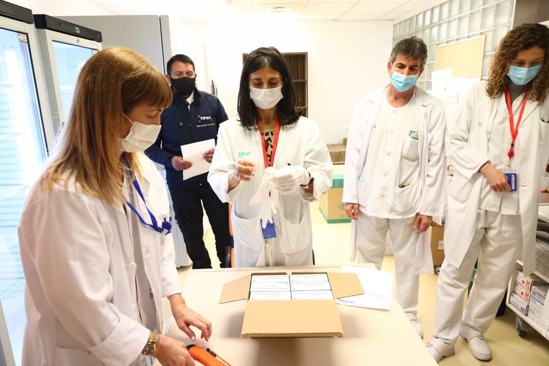 Coronavirus.- Aragón recibe las 1.200 primeras dosis de la vacuna de Moderna frente a la COVID-19