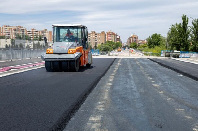 Zaragoza.- Las obras de Tenor Fleta avanzan sobre el cajón ferroviario y superan ya el 40% de su ejecución
