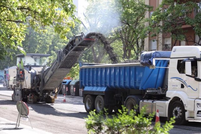 Zaragoza.- El área de Infraestructuras ultima el grueso de la Operación Asfalto 2021