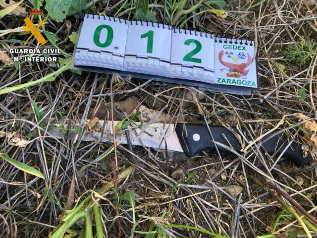 Zaragoza.- Sucesos.- Dos menores detenidos como presuntos autores de un robo con cuchillo en María de Huerva