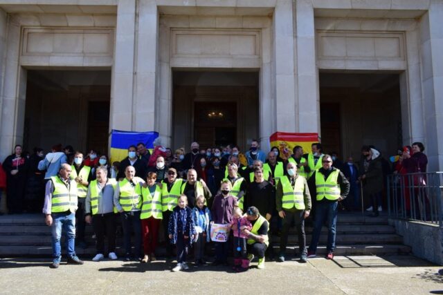 Un total de 60 refugiados ucranianos llegan al Seminario de Tarazona.